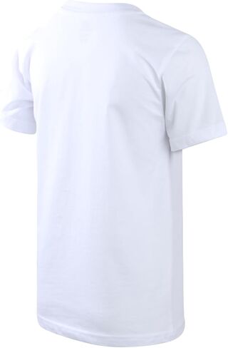 New Balance Boys' T-Shirt - Cotton Core Stacked Logo Shirt for Boys - Kids Youth Athletic Crewneck Short Sleeve Tee (8-20) in Saudi Arabia