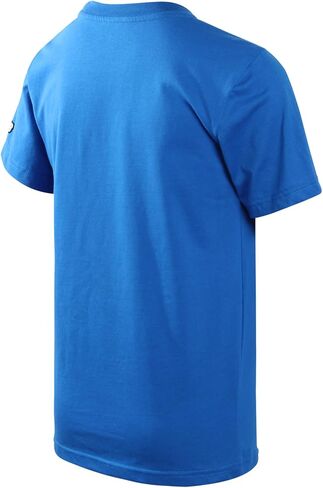 New Balance Boys' T-Shirt - Cotton Core Stacked Logo Shirt for Boys - Kids Youth Athletic Crewneck Short Sleeve Tee (8-20) in Saudi Arabia