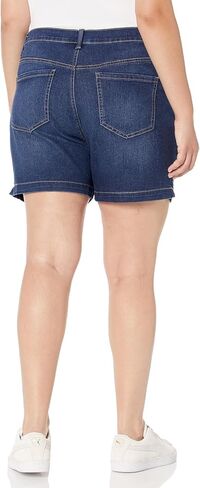 Gloria Vanderbilt Women's Plus Size Amanda Basic Jean Short in Kuwait