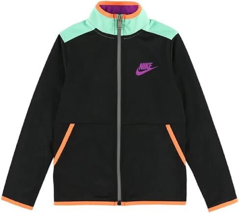 طقم جاكيت بسحاب كامل وبنطلون رياضي من Nike Little Boy Sportswear Illuminate مكون من قطعتين in Saudi Arabia
