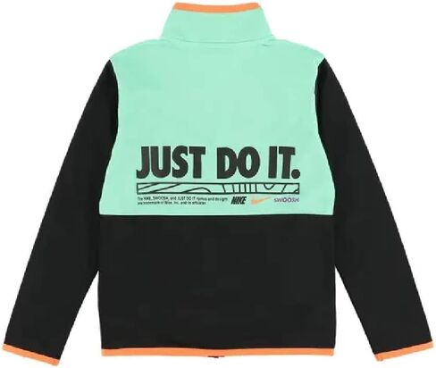 طقم جاكيت بسحاب كامل وبنطلون رياضي من Nike Little Boy Sportswear Illuminate مكون من قطعتين in Saudi Arabia