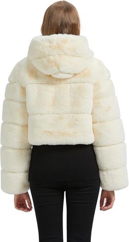 GRAN ORIENTE Women Faux Fur Fleece Coat in Kuwait