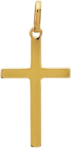 Mystigrey Cross Pendant for Men and Women in 18K Gold Plated or 925 Sterling Silver Plated Rhodium I Size Small, Medium, Large I Gold Cross Necklace for Women I Silver Cross Necklace for Boys I Religious Gifts for Women I Baptism Gifts for Girls Boys in Saudi Arabia