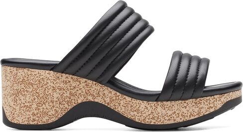 Clarks Women's Chelseah Path Wedge Sandal in Saudi Arabia