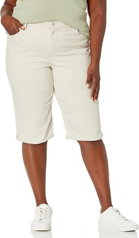 Gloria Vanderbilt Women's Plus Size Amanda Skimmer Short in Saudi Arabia
