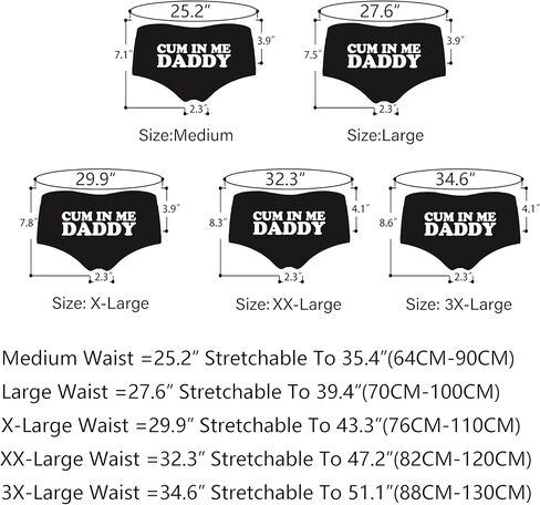 Women's Underpants Funny Panties, Soft and comfortable Low rise sexy, Give her a gift of love in Kuwait