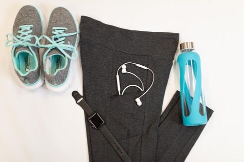 No Nonsense Women's Soft Cotton Leggings with Side Pockets Workout Stretch Pull On Pants in Saudi Arabia