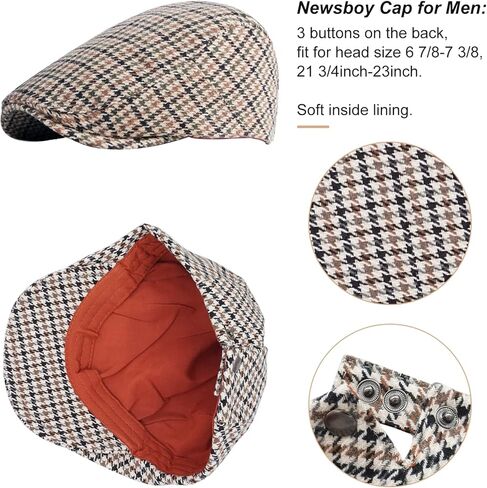 OSEMIOKA 1920s Mens Costume Accessories Set Great Gatsby Gangster Costume for Men Old Man Costume Grandpa Accessories in Kuwait