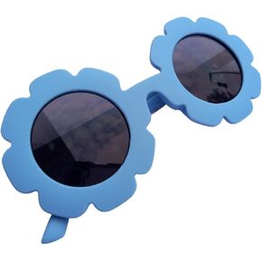 نظارات شمسية من BLINKRITE للجنسين بتصميم عباد الشمس للأطفال والأطفال الصغار، رائعة لحفلات أعياد الميلاد أو المناسبات الخارجية أو هدايا الأطفال in Kuwait