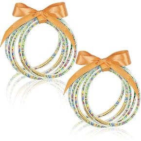 أساور ليجو جليتر جيلي أساور عصرية مملوءة بالجليتر سوار من السيليكون الناعم للسيدات والفتيات in Kuwait