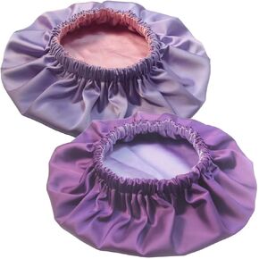 قبعة AKISS مكونة من قطعتين من شعر الأطفال من الحرير الساتان للفتيات الصغيرات الكبيرات اللاتي ينامن من عمر 3-8 و8-14 سنة in Kuwait