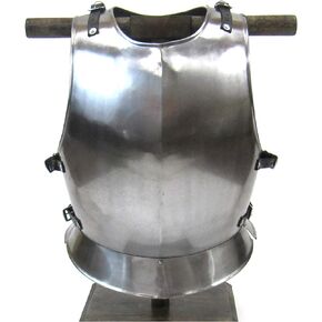 India Overseas Trading Corporation Medieval Times Breastplate Gothic Knight Silver in Saudi Arabia