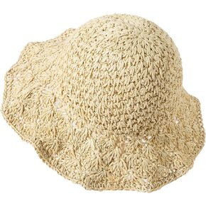 Jastore Little Girl Kids Summer Straw Hat Toddler Girls Wide Brim Floppy Beach Sun Hat Outdoor Sun Hat