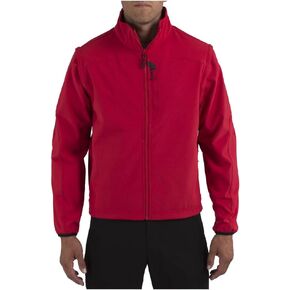 5.11 Tactical Men's Valiant Soft Shell Light Patrol Duty Jacket, Wind Resistant, Style 48167
