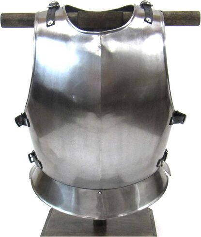 India Overseas Trading Corporation Medieval Times Breastplate Gothic Knight Silver in Saudi Arabia