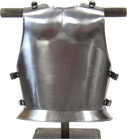 India Overseas Trading Corporation Medieval Times Breastplate Gothic Knight Silver in Saudi Arabia