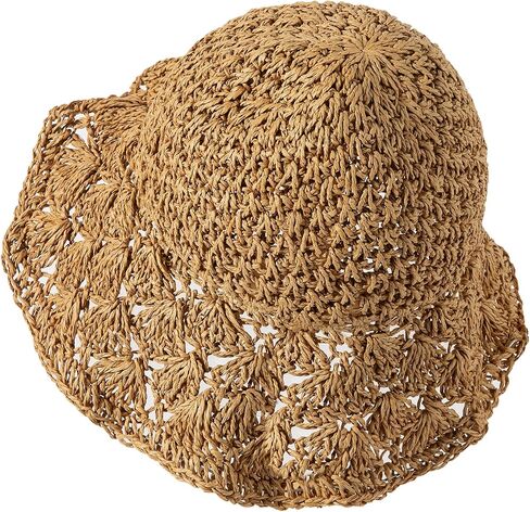 Jastore Little Girl Kids Summer Straw Hat Toddler Girls Wide Brim Floppy Beach Sun Hat Outdoor Sun Hat in Saudi Arabia