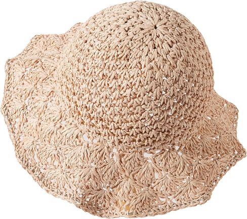 Jastore Little Girl Kids Summer Straw Hat Toddler Girls Wide Brim Floppy Beach Sun Hat Outdoor Sun Hat in Saudi Arabia