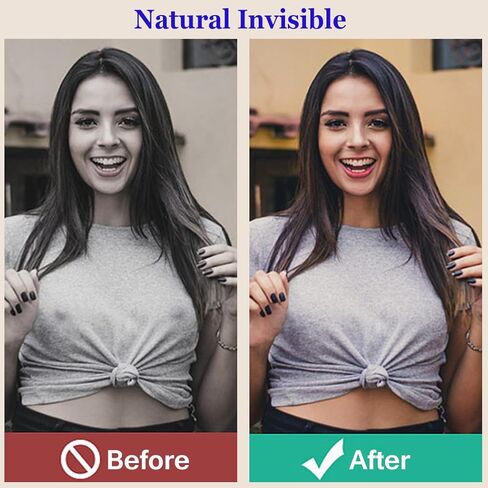 Naichuo Nipple Covers, Reusable Washable Invisible Breast Petals for Women, Self Adhesive Silicone Nipple Pasties Bras in Kuwait