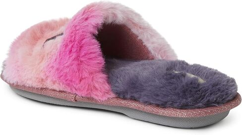 Dearfoams Unisex-Child Lana Slide with Slogan Slipper in Saudi Arabia