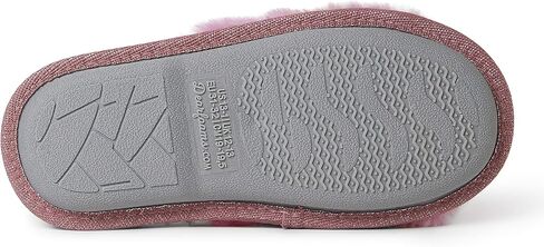 Dearfoams Unisex-Child Lana Slide with Slogan Slipper in Saudi Arabia