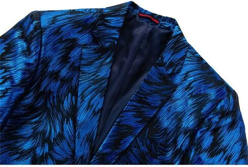 Mens Sequin Suits Tuxedo Jacket Party Show Punk Prom Stage Blazer Premium Dress Jacket in Saudi Arabia