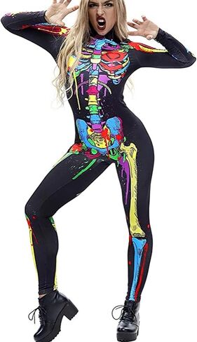 RED DOT BOUTIQUE 566 - Plus Size Spandex Wetlook Bodysuit Catsuit Jumpsuit Costume Black in Saudi Arabia