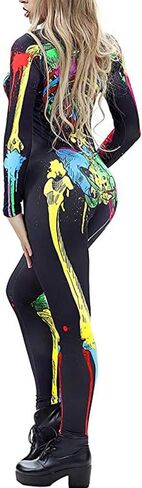 RED DOT BOUTIQUE 566 - Plus Size Spandex Wetlook Bodysuit Catsuit Jumpsuit Costume Black in Saudi Arabia