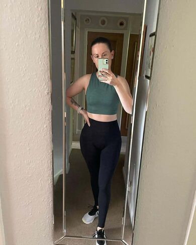 STUNNY Workout Leggings for Women High Waist Tummy Control Scrunch Gym Fitness Yoga Pants Athletic in Saudi Arabia