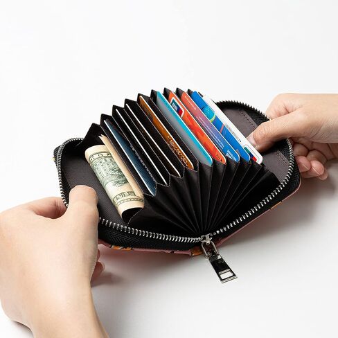 محفظة بايسستوري كورجي حامل بطاقات بسحاب هدية للرجال والنساء والأم والكلاب والأب (أزرق) in Kuwait