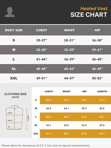 سترة Sailwind للرجال خفيفة الوزن قابلة للتدفئة سترة كهربائية ذكية قابلة لإعادة الشحن مع غطاء رأس قابل للإزالة (البطارية متضمنة) in Kuwait