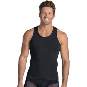 LEO Moderate Compression Shirt for Men - Slimming Tank Tops Undershirt
