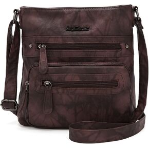 Angel Barcelo Crossover Purse and Handbags Crossbody Bags for Women,Ultra Soft Leather Neatpack Bag Shoulder Purses for Girl in Kuwait