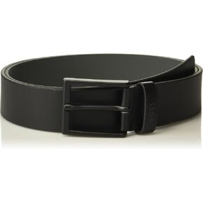 BOSS Men's Timon Leather Belt with Branding on The Loop in Saudi Arabia