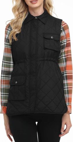 سترة Xeoxarel النسائية برباط أنوراك للمضيفة مع جيوب (S-XXL) in Kuwait