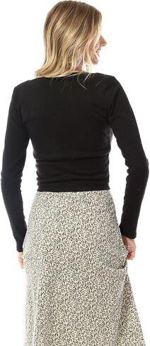 قمصان حرارية نسائية من MixMatchy بحمالة صدر مربعة وأكمام طويلة قابلة للتمدد وقمصان شتوية in Kuwait