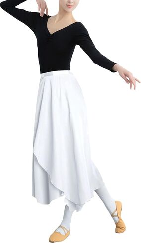 تنورة باليه نسائية شفافة ملفوفة من KADBLE مع خصر مربوط in Kuwait