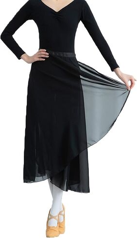 تنورة باليه نسائية شفافة ملفوفة من KADBLE مع خصر مربوط in Kuwait