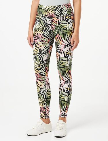 DKNY Women's Tight Printed High Waist Performance Leggings in Saudi Arabia