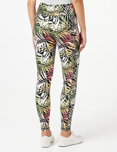 DKNY Women's Tight Printed High Waist Performance Leggings in Saudi Arabia