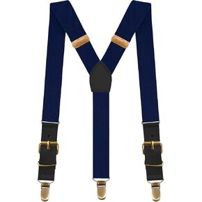 حمالات جلدية من zulysto للرجال والنساء قابلة للتعديل على شكل حرف Y للأولاد للجنسين مع مشابك معدنية برونزية قوية in Kuwait