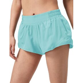HXUNJW Athletic Shorts for Women,Low-Rise Lined Short 2.5",Running Shorts,Quick Dry Active Workout Gym Shorts with Zip Pocket