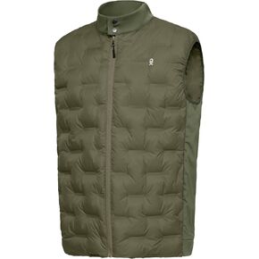 Little Donkey Andy Men's Lightweight Puffer Vest, Outdoor Windproof Sleeveless Jacket for Hiking Travel Golf