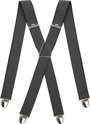 PIERROT Suspenders for Men with Very Strong Clips - One Size Adjustable - Braces for Men Trousers Heavy Duty in Saudi Arabia