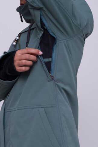 686 Women's Spirit Insulated Jacket - 2-Layer Fabric Design with Faux Fur and Satin Lining - Water & Weather Resistant in Saudi Arabia