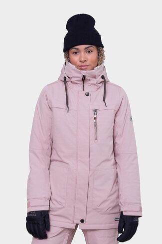 686 Women's Spirit Insulated Jacket - 2-Layer Fabric Design with Faux Fur and Satin Lining - Water & Weather Resistant in Saudi Arabia