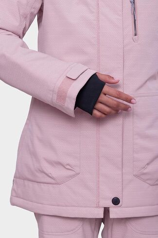 686 Women's Spirit Insulated Jacket - 2-Layer Fabric Design with Faux Fur and Satin Lining - Water & Weather Resistant in Saudi Arabia