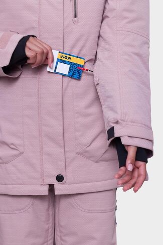686 Women's Spirit Insulated Jacket - 2-Layer Fabric Design with Faux Fur and Satin Lining - Water & Weather Resistant in Saudi Arabia