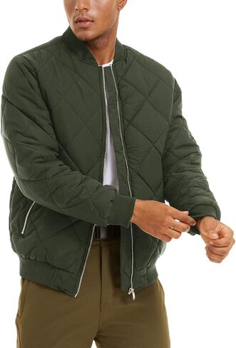 سترة شتوية رجالية من Cotrasen سترة سميكة كاجوال مع جيوب بسحاب in Kuwait