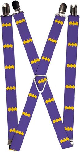 Buckle-Down Unisex-Adult's Suspender-Batman, Multicolor, One Size in Saudi Arabia